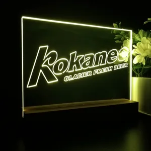 Kokanee Glacier Fresh Beer LED Desk Light