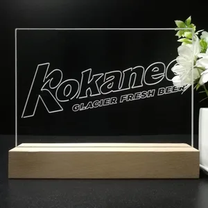 Kokanee Glacier Fresh Beer LED Desk Light