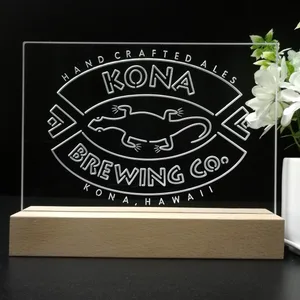 Kona Brewing Co. Handcrafted Ales LED Desk Light