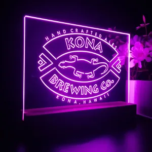 Kona Brewing Co. Handcrafted Ales LED Desk Light