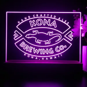 Kona Brewing Co. Handcrafted Ales LED Desk Light