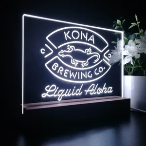 Kona Brewing Co. Logo 1 LED Desk Light