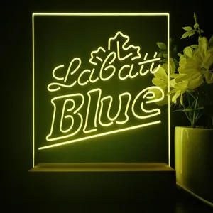 Labatt Blue LED Desk Light