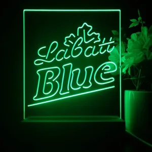 Labatt Blue LED Desk Light