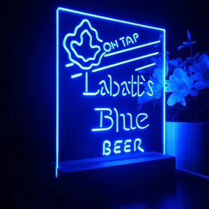 Labatt Blue On Tap LED Desk Light