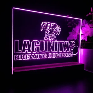 Lagunitas Brewing Company Dog Logo LED Desk Light