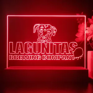 Lagunitas Brewing Company Dog Logo LED Desk Light