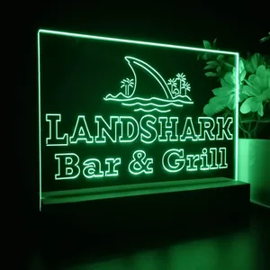 Landshark Bar and Grill LED Desk Light
