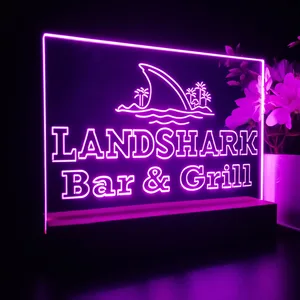 Landshark Bar and Grill LED Desk Light