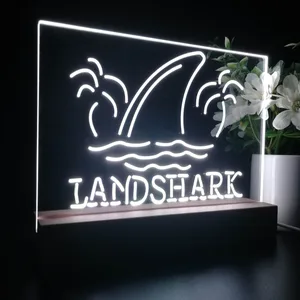 Landshark Lager Sharkfin 2 LED Desk Light