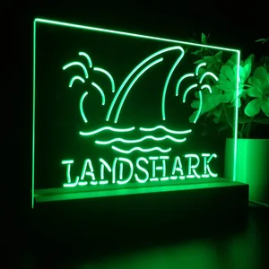 Landshark Lager Sharkfin 2 LED Desk Light