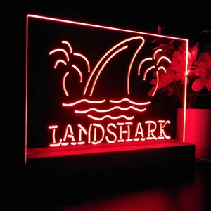 Landshark Lager Sharkfin 2 LED Desk Light
