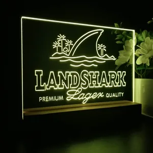 Landshark Logo LED Desk Light