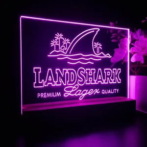 Landshark Logo LED Desk Light