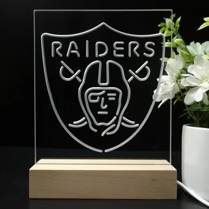 Las Vegas Raiders LED Desk Light