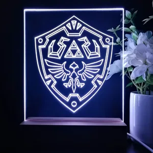 Legend of Zelda Hylian Shield LED Desk Light