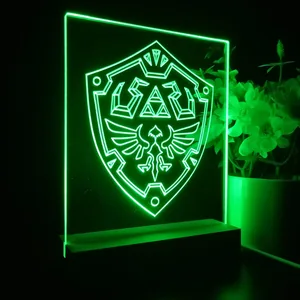 Legend of Zelda Hylian Shield LED Desk Light