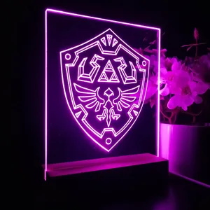 Legend of Zelda Hylian Shield LED Desk Light