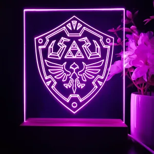 Legend of Zelda Hylian Shield LED Desk Light