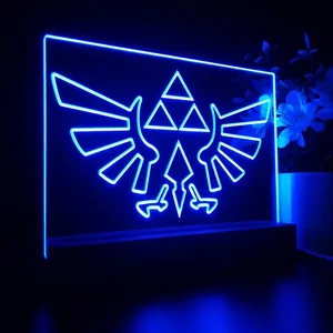 Legend of Zelda Triforce LED Desk Light