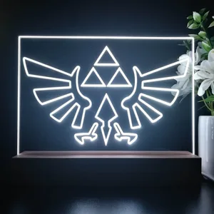 Legend of Zelda Triforce LED Desk Light
