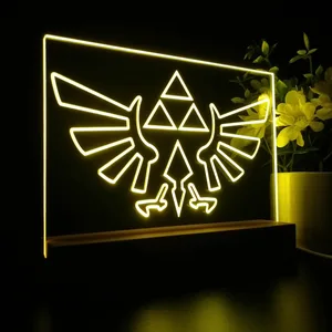 Legend of Zelda Triforce LED Desk Light