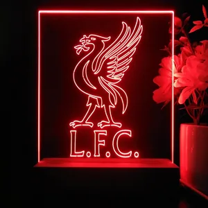 Liverpool Football Club Logo LED Desk Light