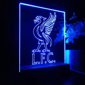 Liverpool Football Club Logo LED Desk Light
