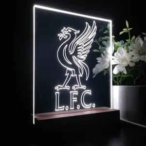 Liverpool Football Club Logo LED Desk Light