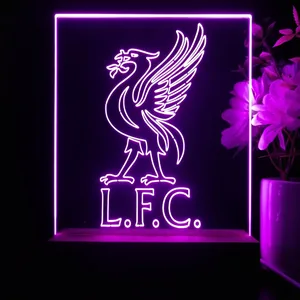 Liverpool Football Club Logo LED Desk Light