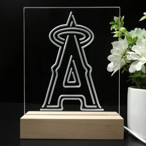 Los Angeles Angels of Anaheim Logo 1 LED Desk Light