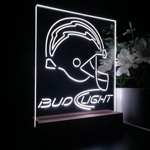 Los Angeles Chargers Bud Light LED Desk Light