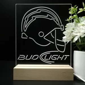 Los Angeles Chargers Bud Light LED Desk Light