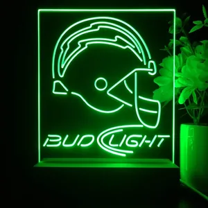 Los Angeles Chargers Bud Light LED Desk Light
