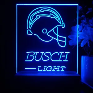 Los Angeles Chargers Busch Busch Light LED Desk Light