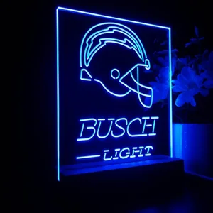 Los Angeles Chargers Busch Busch Light LED Desk Light