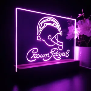 Los Angeles Chargers Crown Royal LED Desk Light
