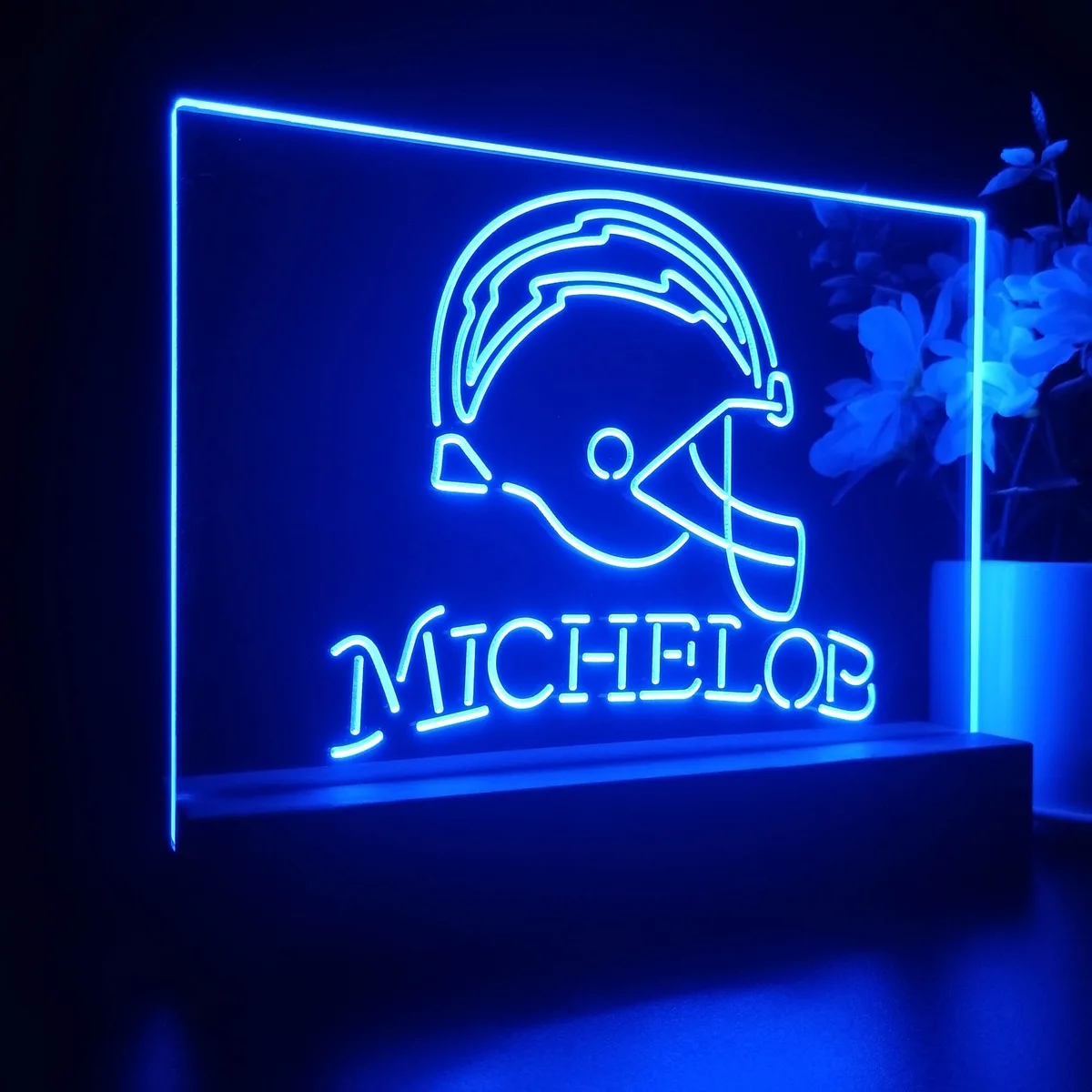 Los Angeles Chargers Michelob LED Desk Light