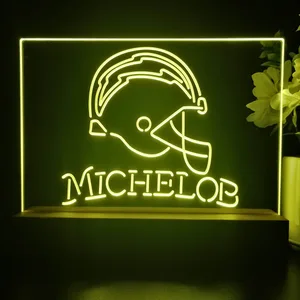 Los Angeles Chargers Michelob LED Desk Light