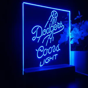Los Angeles Dodgers Coors Light LED Desk Light