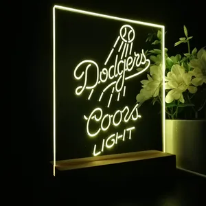 Los Angeles Dodgers Coors Light LED Desk Light