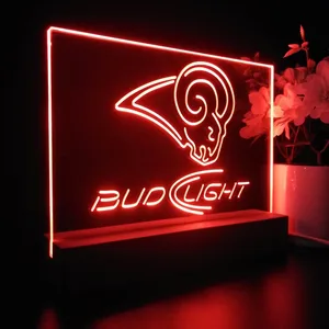 Los Angeles Rams Bud Light LED Desk Light