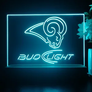Los Angeles Rams Bud Light LED Desk Light