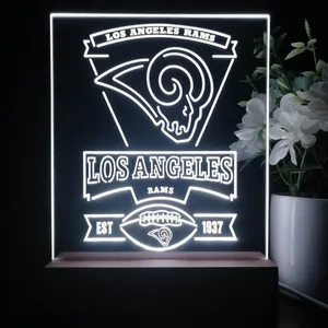 Los Angeles Rams EST 1937 LED Desk Light