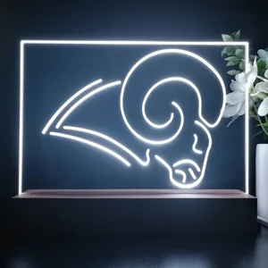 Los Angeles Rams Logo LED Desk Light - Legacy Edition