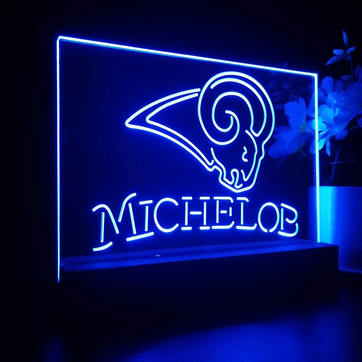 Los Angeles Rams Michelob LED Desk Light