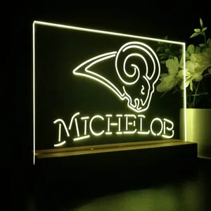 Los Angeles Rams Michelob LED Desk Light