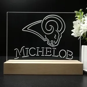 Los Angeles Rams Michelob LED Desk Light