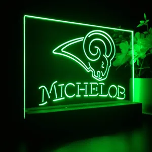 Los Angeles Rams Michelob LED Desk Light