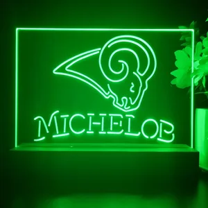 Los Angeles Rams Michelob LED Desk Light